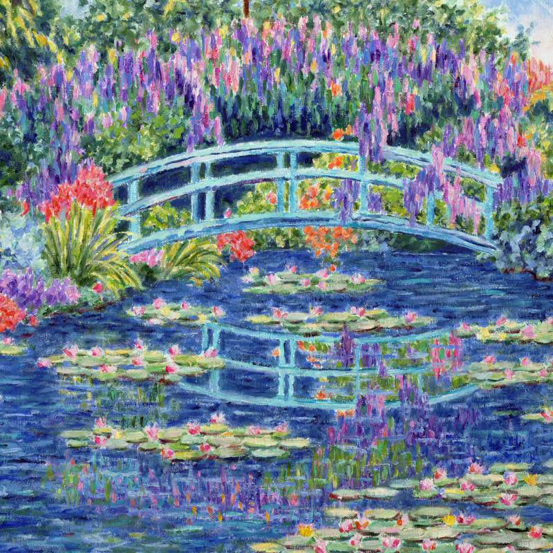 Afternoon Moments Diane Monet Canvas Giclée Print Artist Hand Signed and Numbered