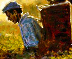 Manana De Verano Fabian Perez Hand Embellished Artist Proof Giclée Print on Board Artist Hand Signed Numbered and Framed