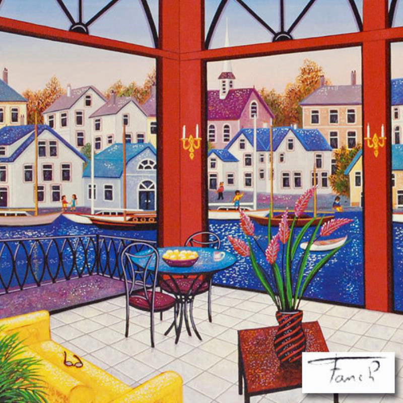 Living Rouge Fanch Ledan Artist Proof Seriolithograph Print Hand Signed and AP Numbered