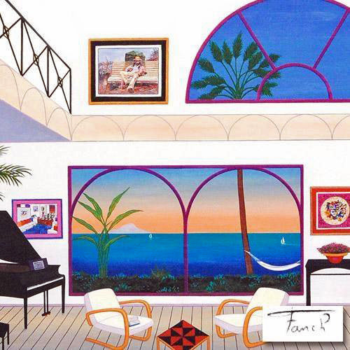 Living Cayman Fanch Ledan Canvas Giclée Print Artist Hand Signed and Numbered