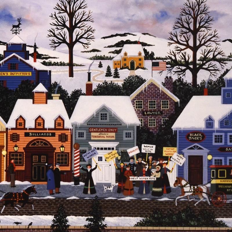 Fighting Back Jane Wooster Scott Lithograph Print Artist Hand Signed and Numbered