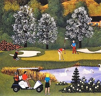 First Birdie of Spring Jane Wooster Scott Artist Proof Lithograph Print Artist Hand Signed and AP Numbered