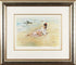 Letters in the Sand Gordon King Lithograph Print Artist Hand Signed Numbered