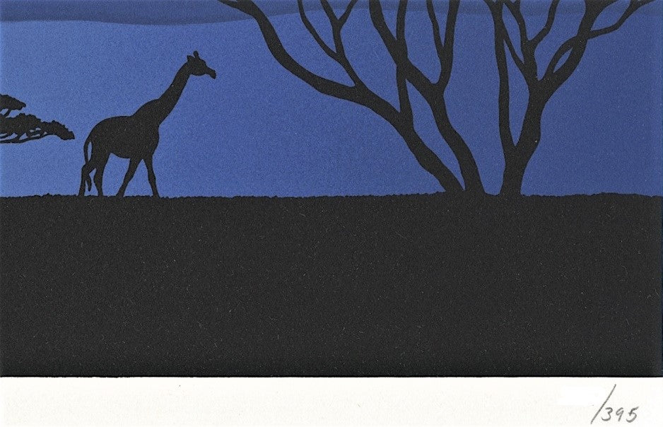 Guardians of the Night William Schimmel Serigraph Print Artist Hand Signed and Numbered