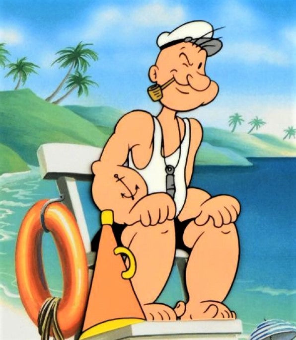 Guarding Betty Myron Waldman Hand Painted Animation Cel Artist Hand Signed and Numbered