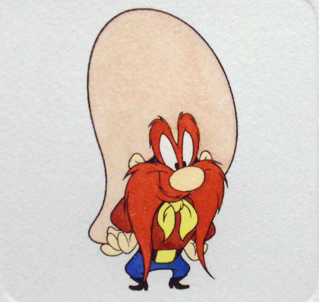 Yosemite Sam Warner Bros Looney Tunes Hand Tinted Color Etching Set with Matching Edition Numbered