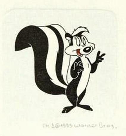 Pepe Le Pew Warner Bros Looney Tunes Hand Tinted Color Etching Numbered Frameder Bros Pepe Le Pew Hand Tinted Color Etching Numbered and Framed