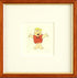 Barney Rubble Hanna Barbera Flintstones Hand Tinted Color Etching Numbered and Framed