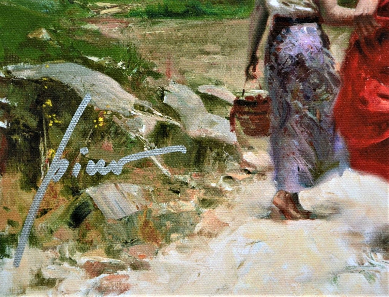 Homeward Bound Pino Daeni Canvas Giclée Print Artist Hand Signed and Numbered