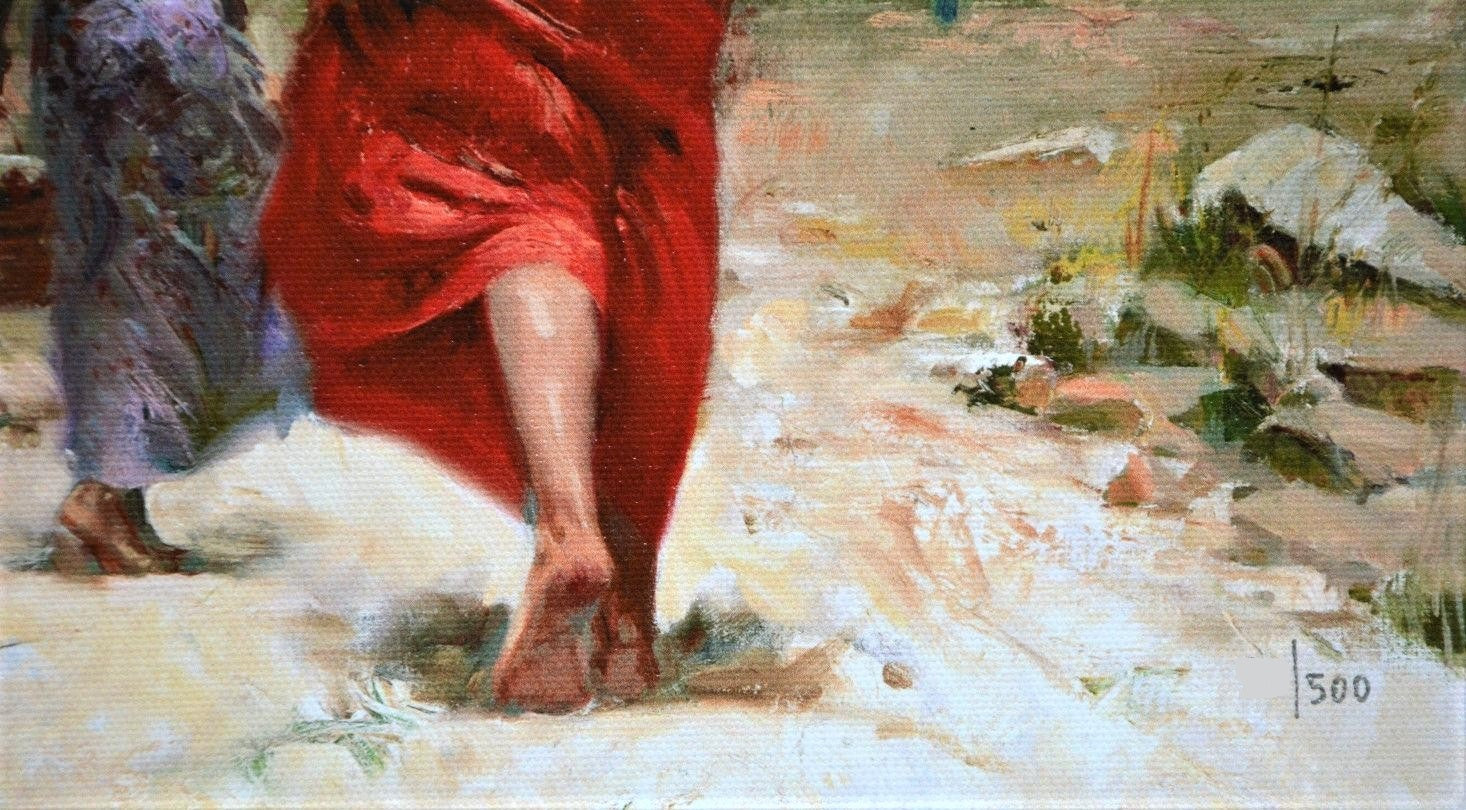 Homeward Bound Pino Daeni Canvas Giclée Print Artist Hand Signed and Numbered