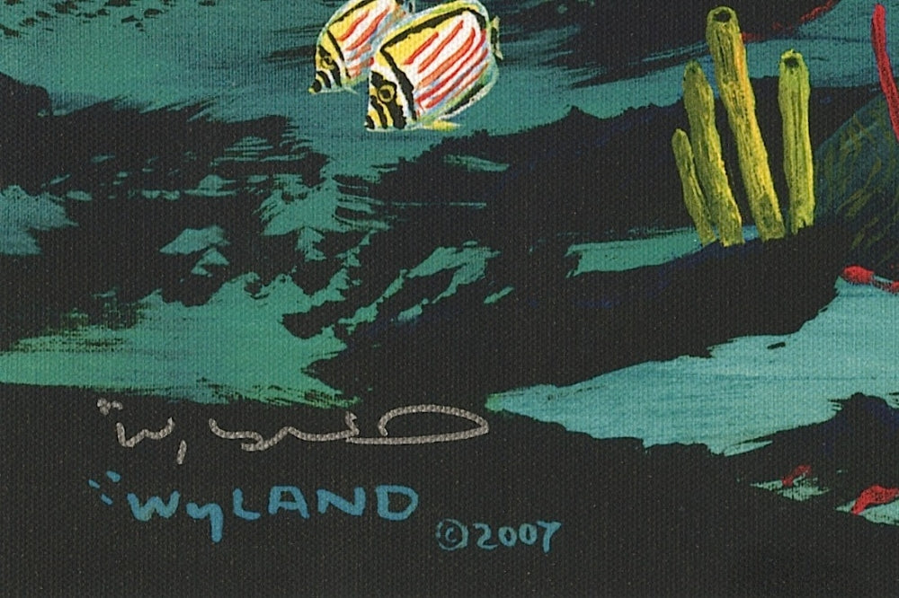 Humpback Dance Wyland Canvas Giclée Print Artist Hand Signed and Numbered