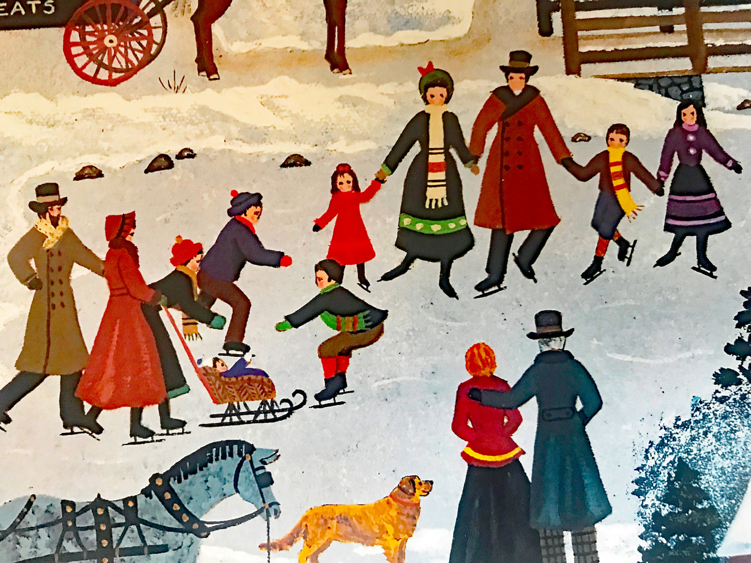 Pursuits of the Past Jane Wooster Scott Artist Proof Lithograph Print Artist Hand Signed and AP Numbered