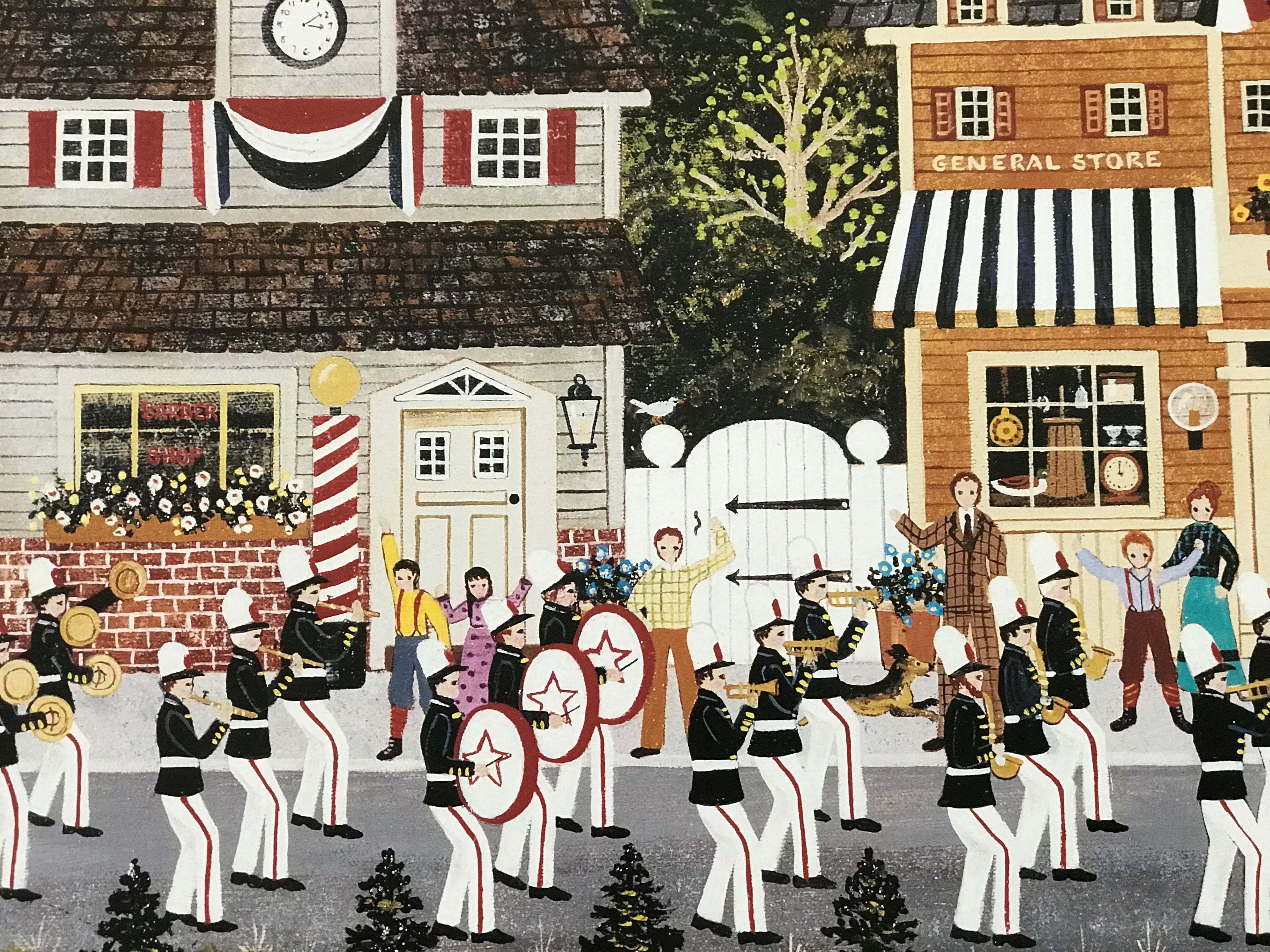 Celebration of America Jane Wooster Scott Artist Proof Lithograph Print Artist Hand Signed and AP Numbered