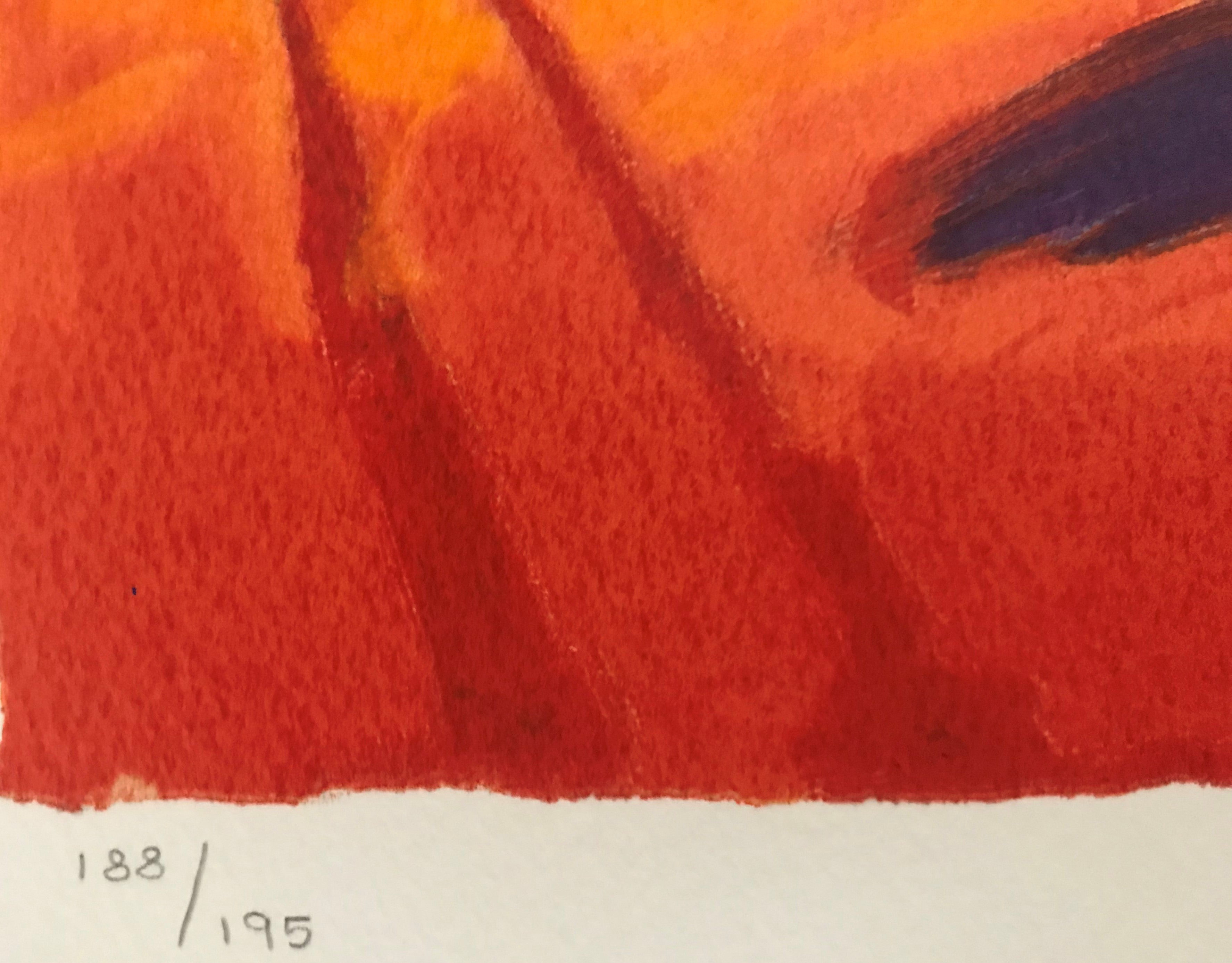 The Ocean Paul Powis Serigraph Print Artist Hand Signed and Numbered