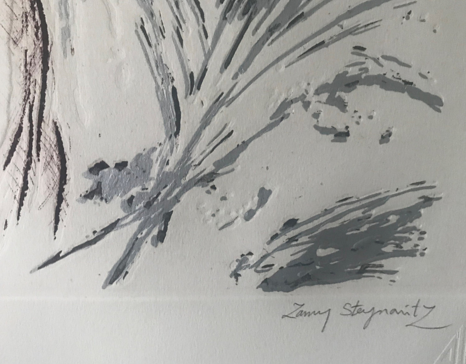 Bicentennial of Simon Bolivar Zamy Steynovitz Hand Embellished Lithograph Print Artist Hand Signed and Numbered