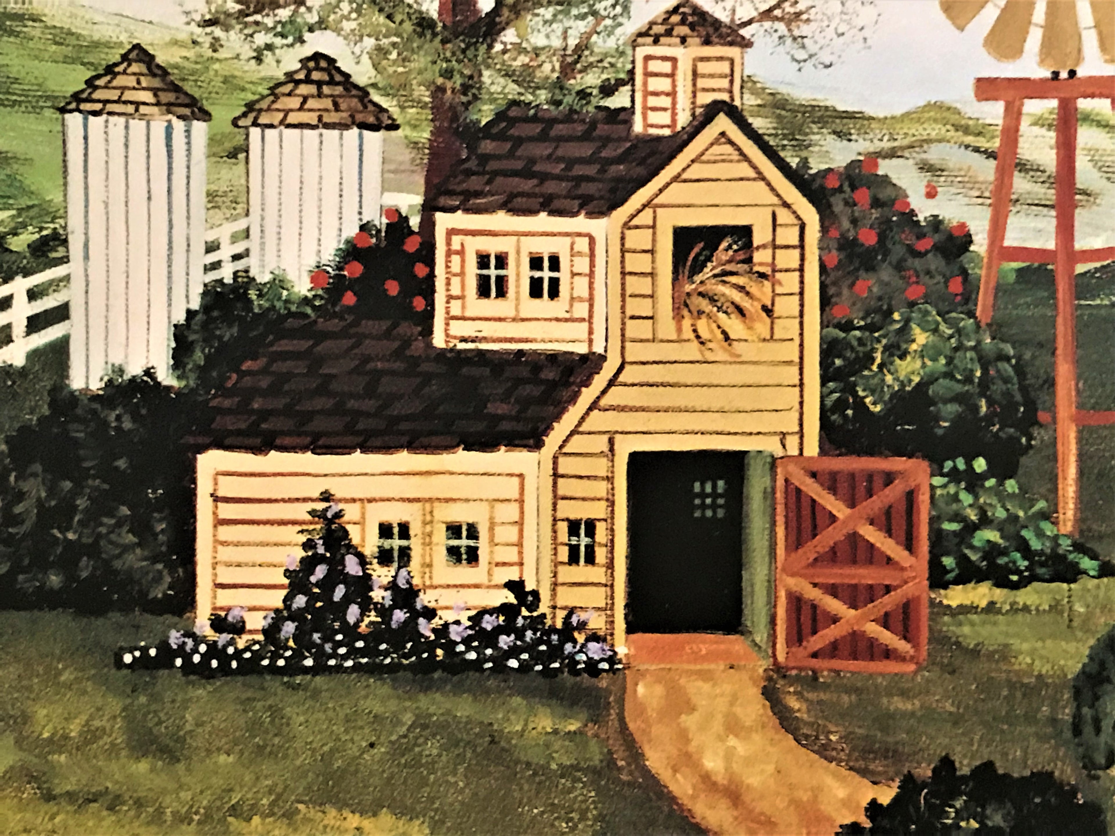 Vacation Anticipation Jane Wooster Scott Lithograph Print Artist Hand Signed and Numbered