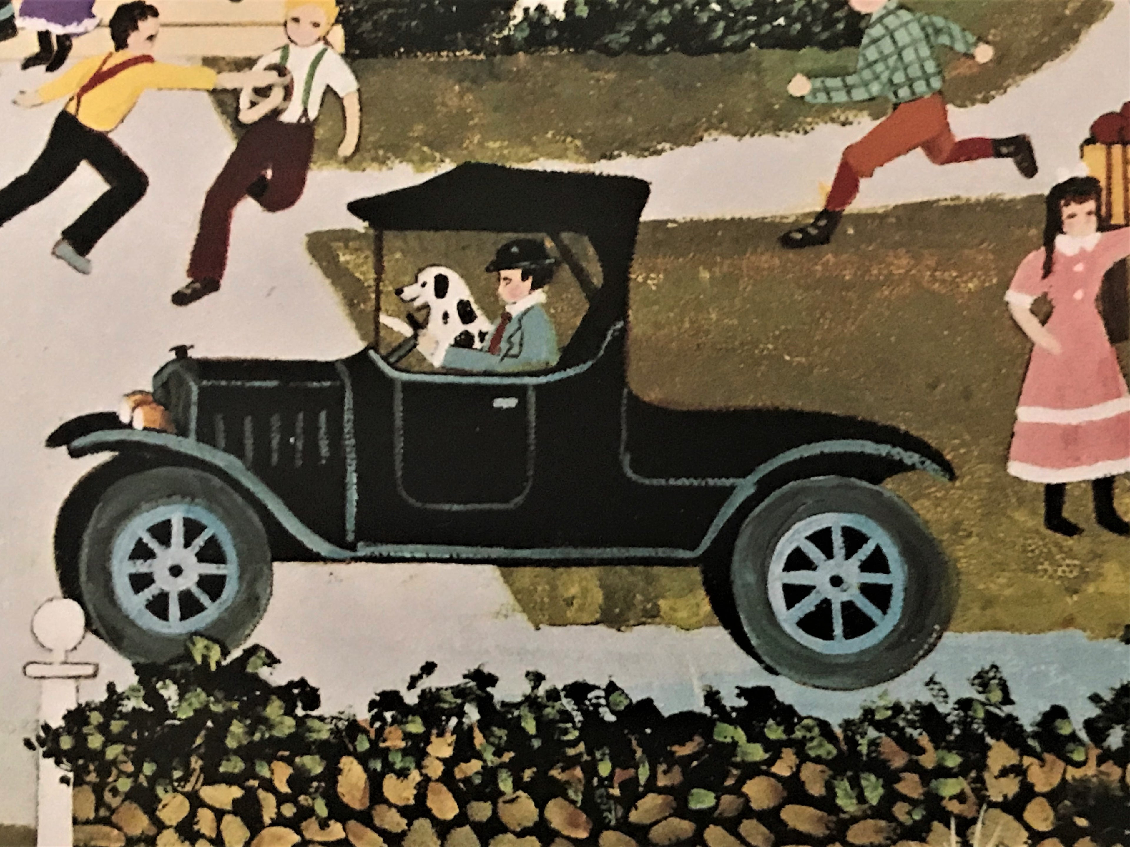 Vacation Anticipation Jane Wooster Scott Lithograph Print Artist Hand Signed and Numbered