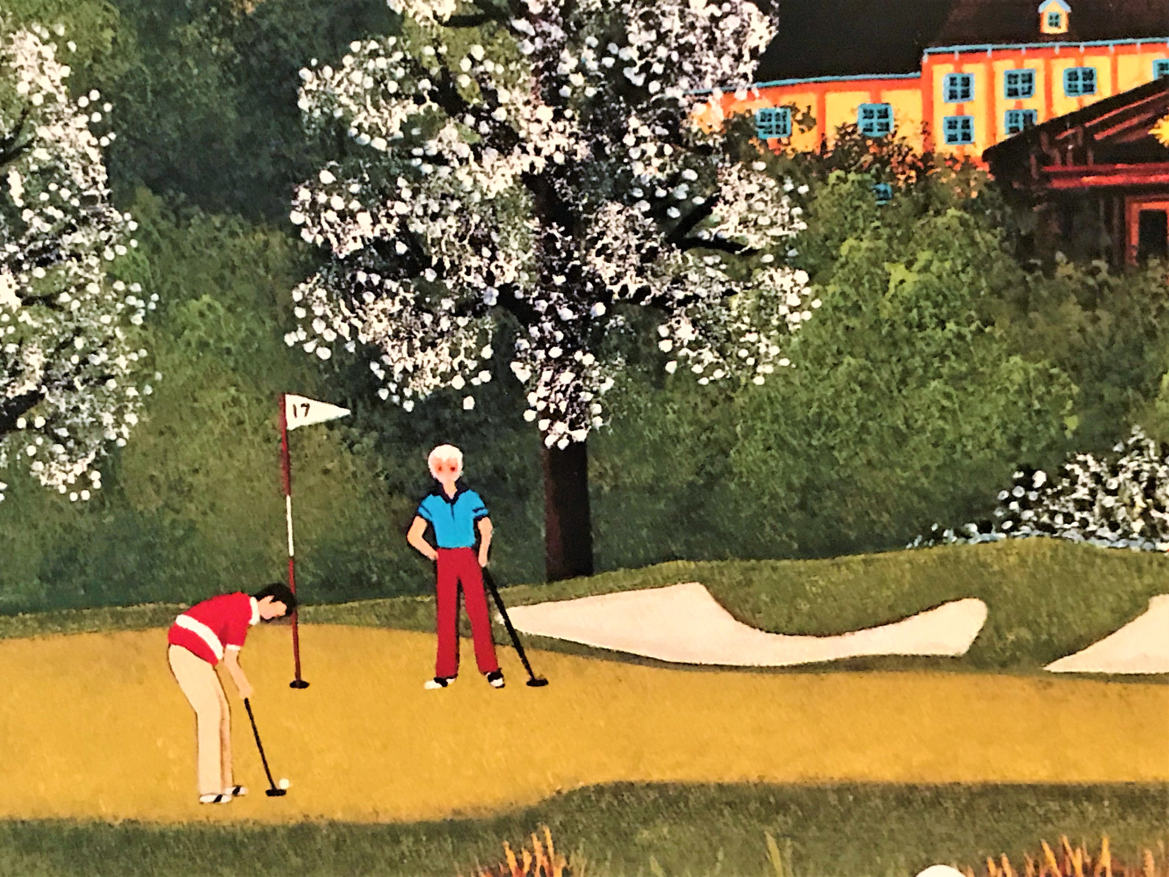 Jane Wooster Scott First Birdie of Spring Lithograph Print Artist Hand Signed and Numbered
