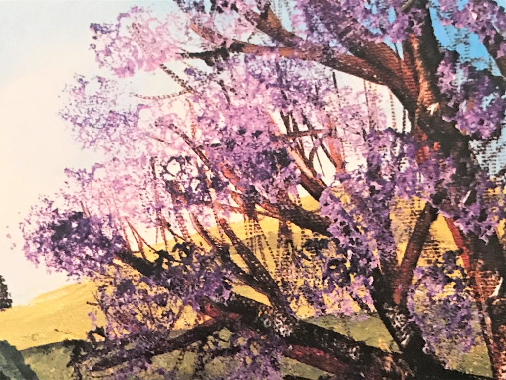 Swing Into Spring Jane Wooster Scott Artist Proof Offset Lithograph Print Artist Hand Signed and AP Numbered