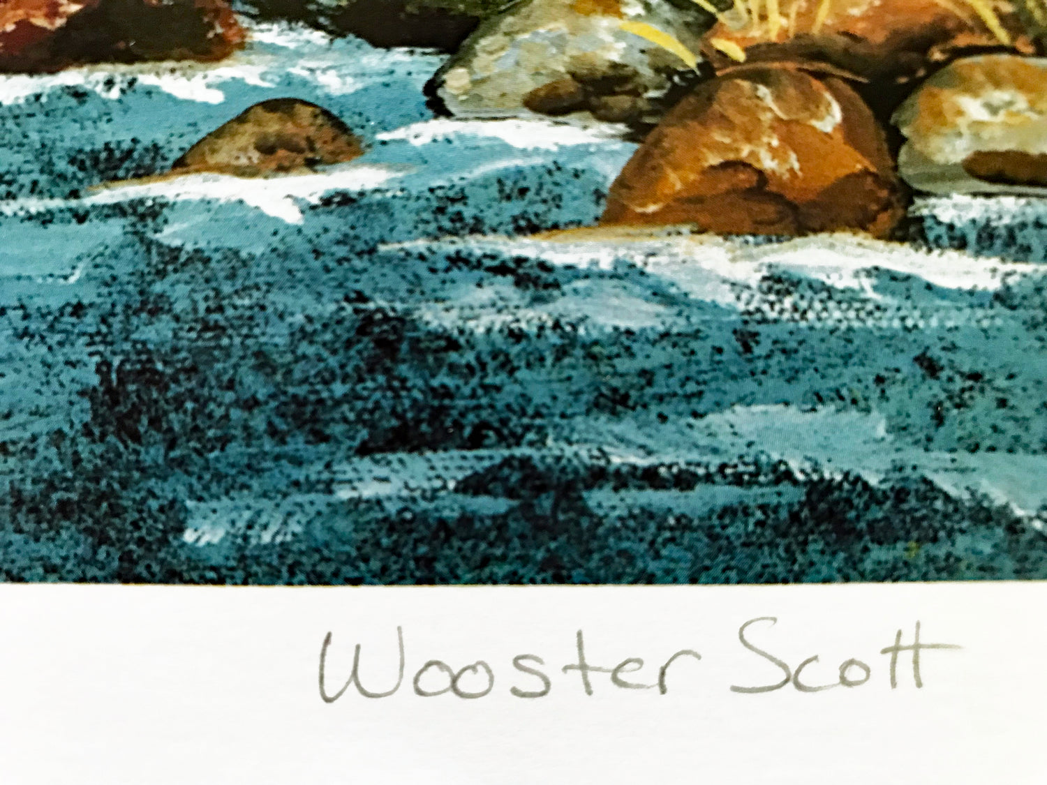 Lure of the Sea Jane Wooster Scott Artist Proof Lithograph Print Artist Hand Signed and AP Numbered