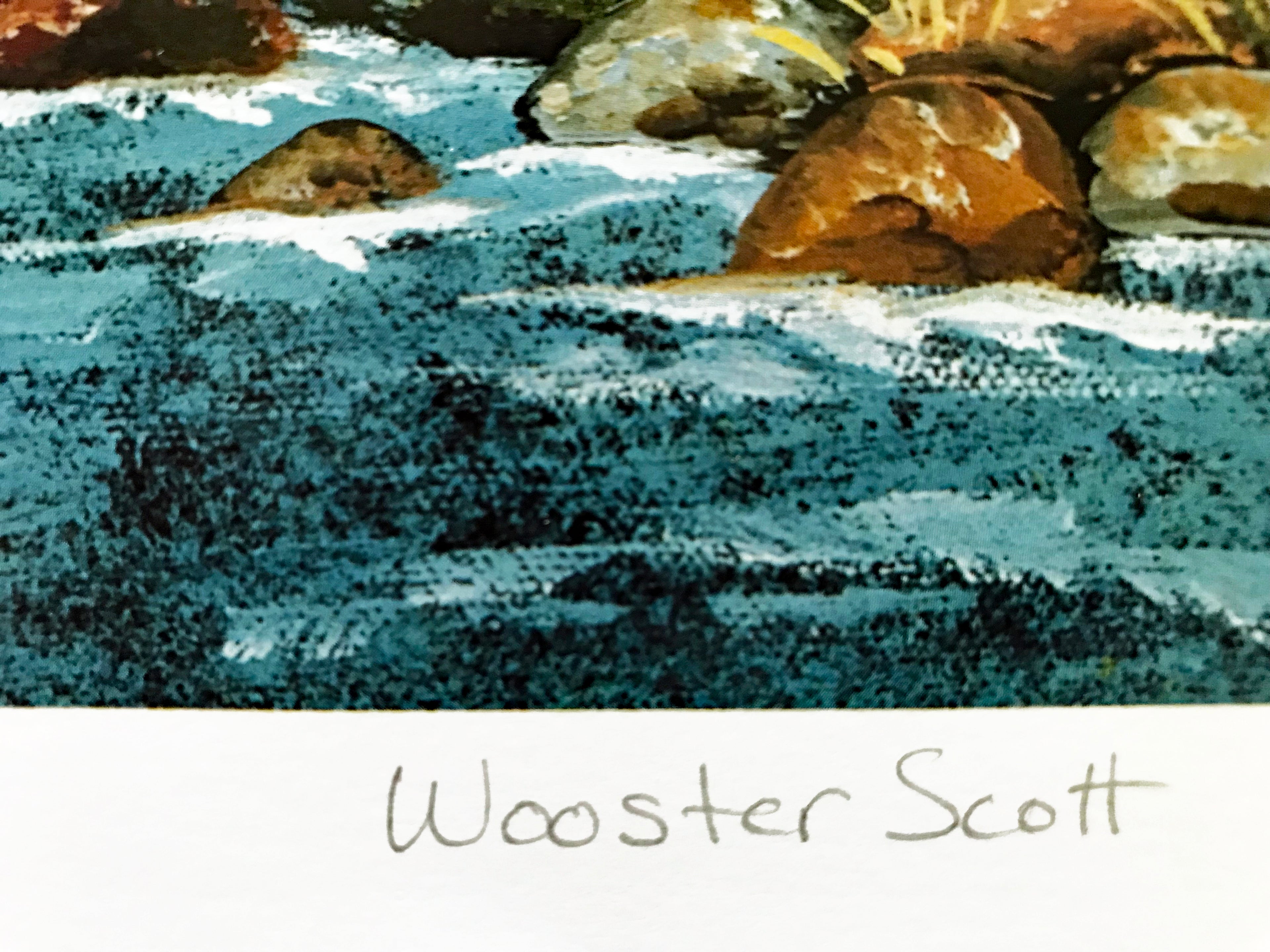 Lure of the Sea Jane Wooster Scott Artist Proof Lithograph Print Artist Hand Signed and AP Numbered