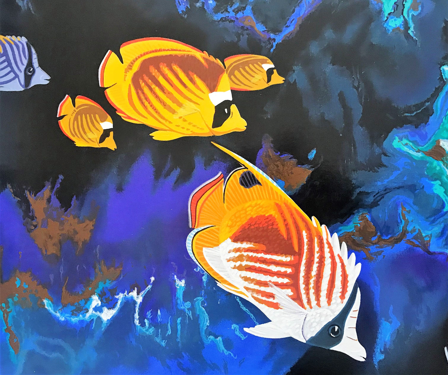 Moondance William Schimmel Serigraph Print Artist Hand Signed and Numbered