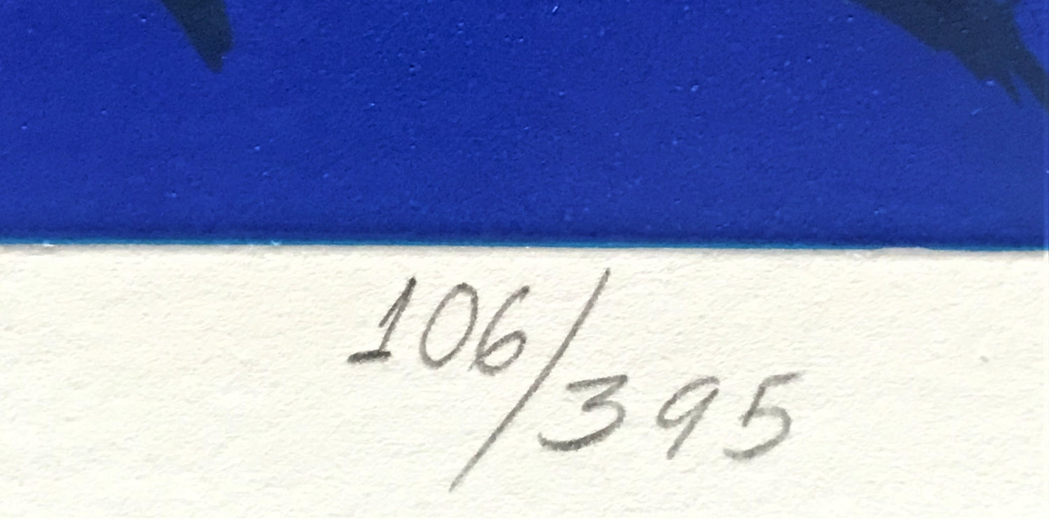 Moondance William Schimmel Fine Art Serigraph Print Artist Hand Signed and Numbered