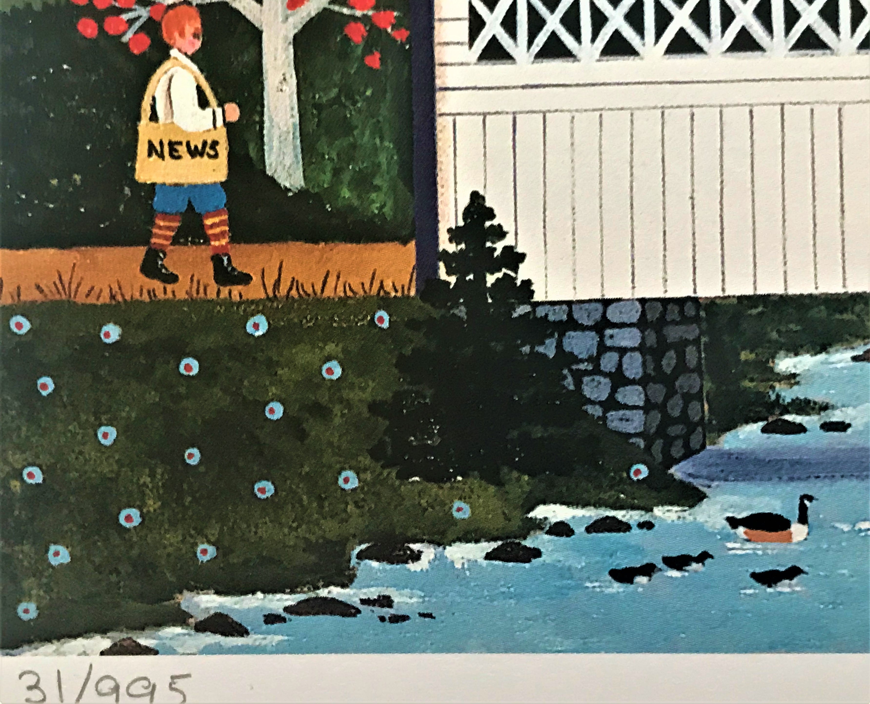 Docs Day Off Jane Wooster Scott Lithograph Print Artist Hand Signed and Numbered