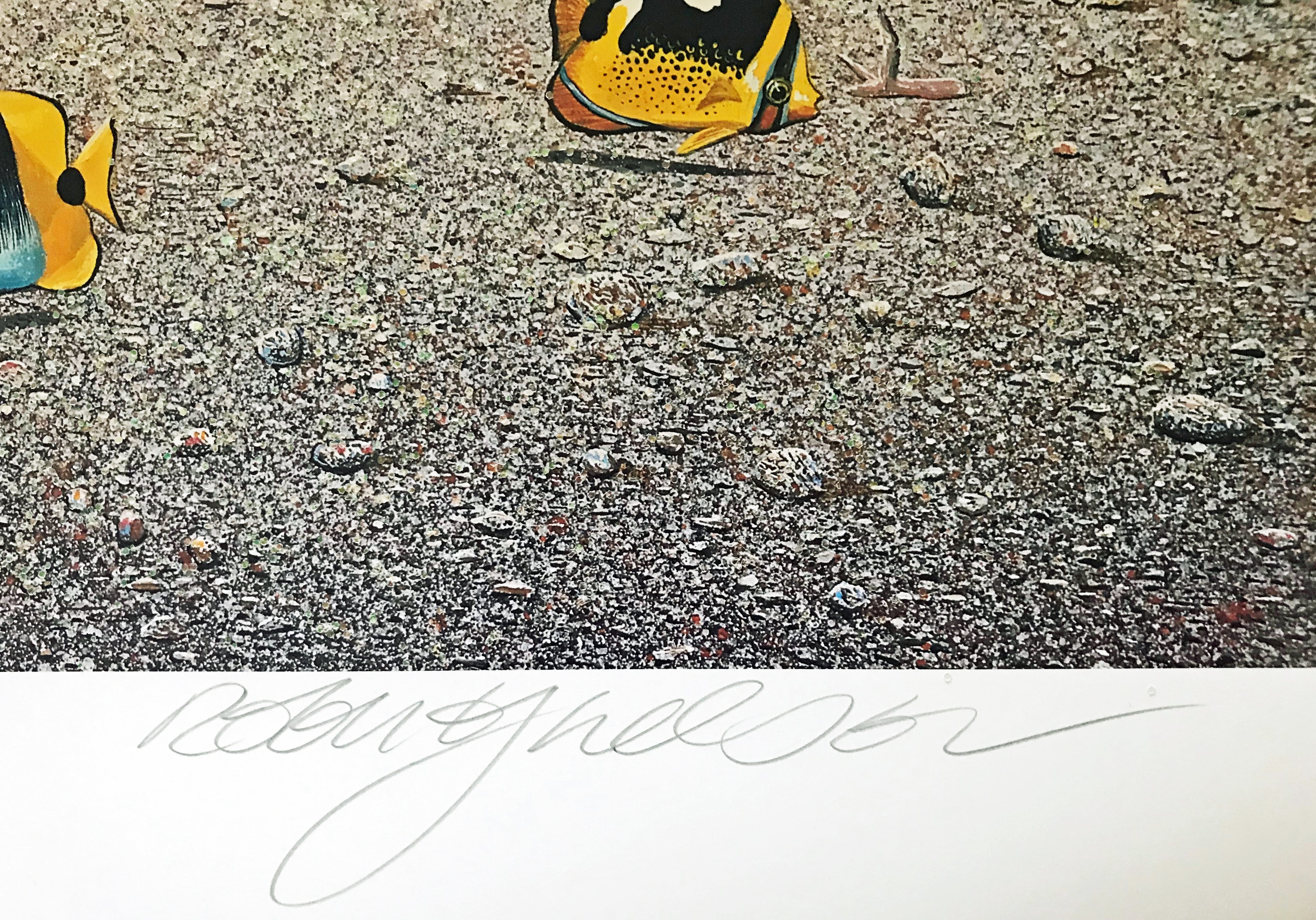 Summer Illusions Robert Lyn Nelson Mixed Media Print Artist Hand Signed and Numbered