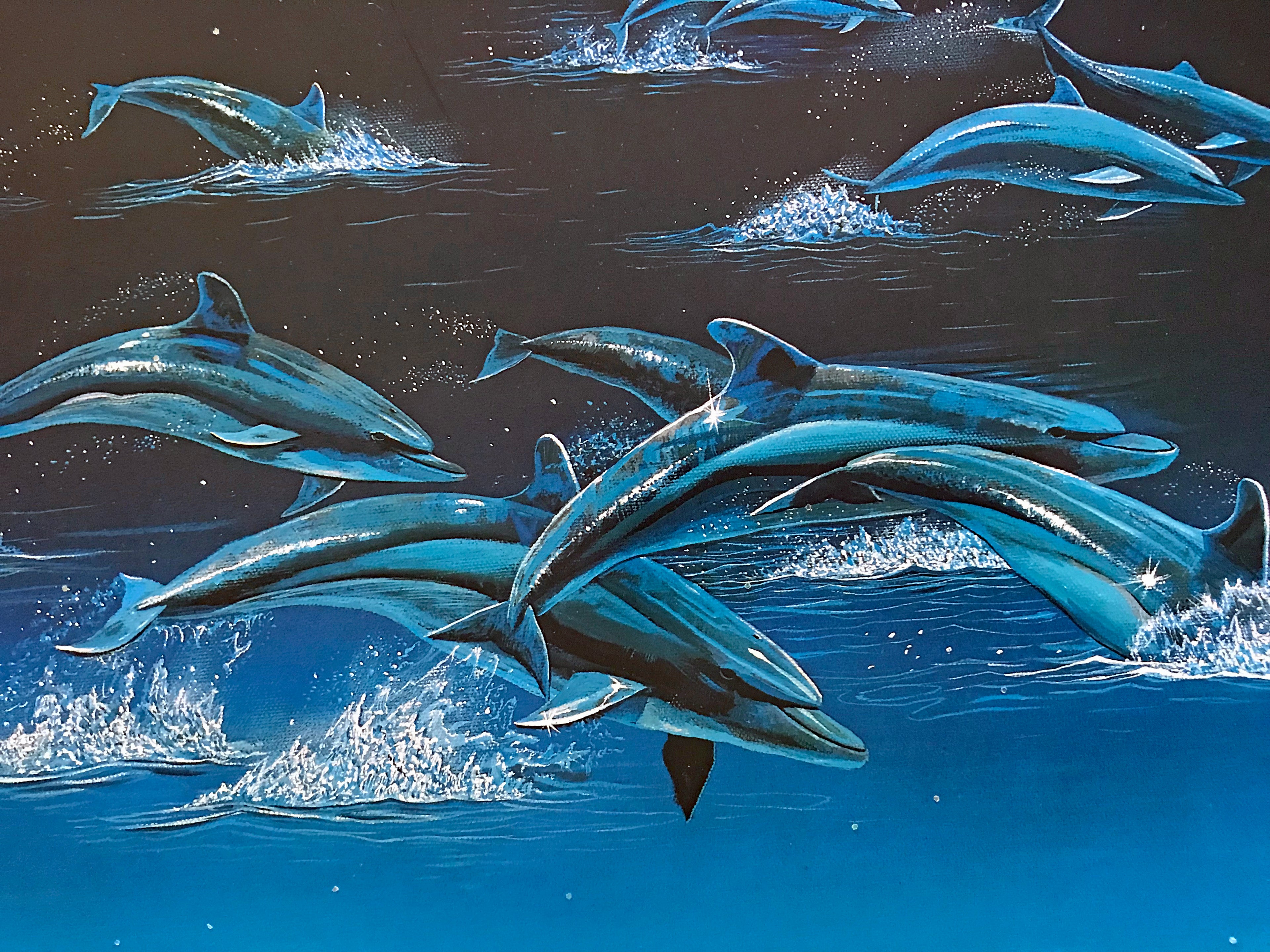 Summer Illusions Robert Lyn Nelson Mixed Media Print Artist Hand Signed and Numbered