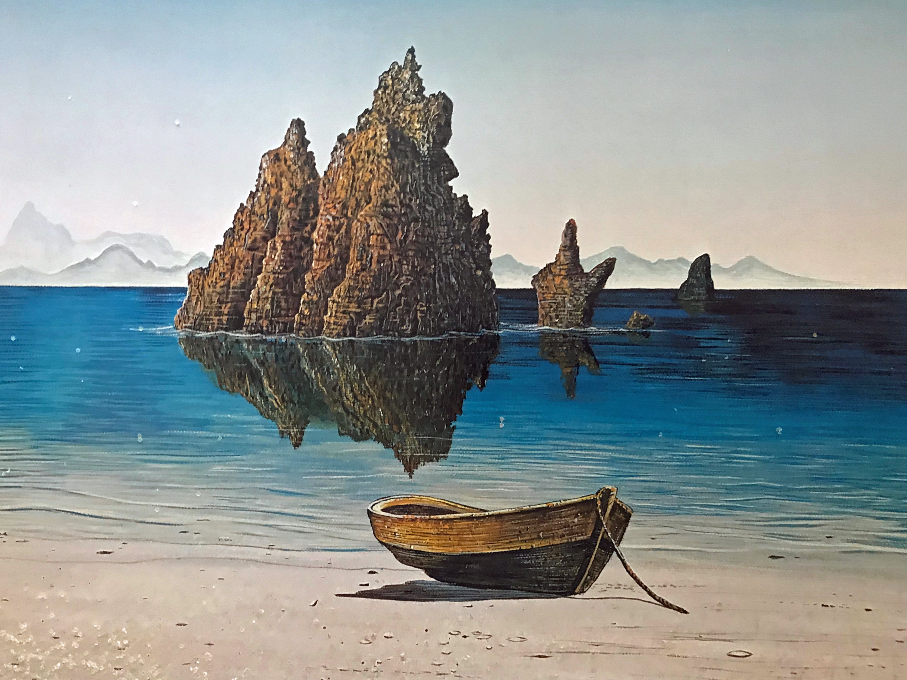 Summer Illusions Robert Lyn Nelson Mixed Media Print Artist Hand Signed and Numbered