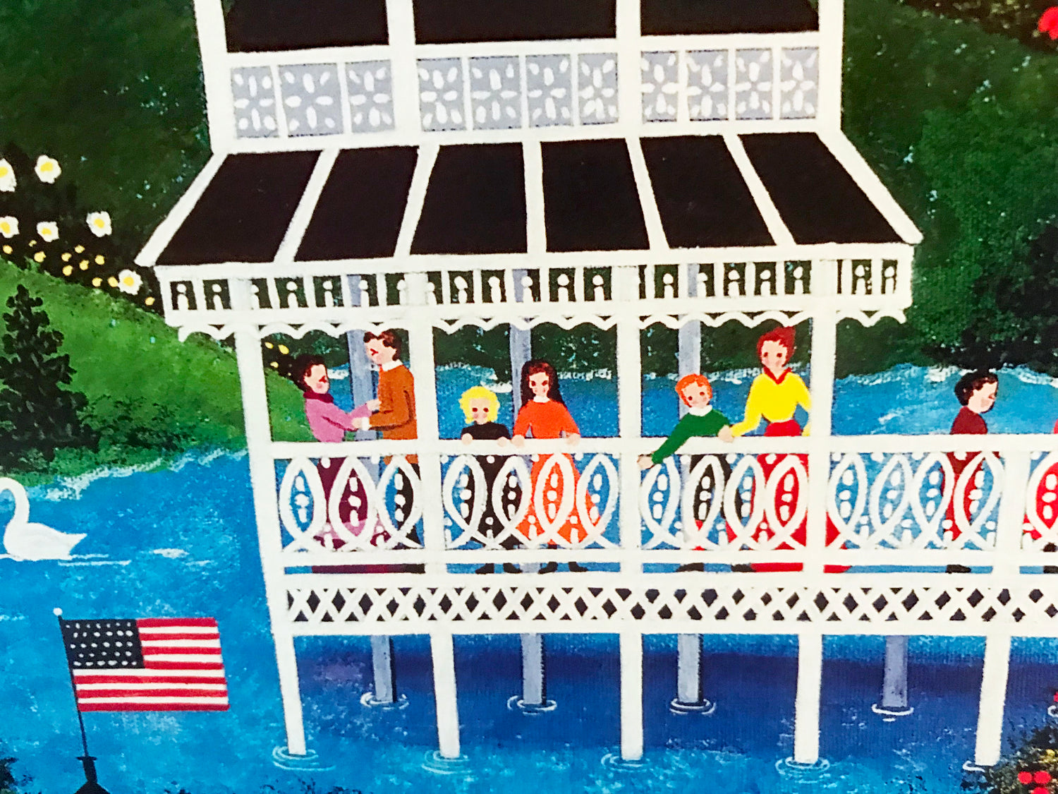 Springtime Cheer Lithograph Print Artist Jane Wooster Scott Hand Signed and Numbered