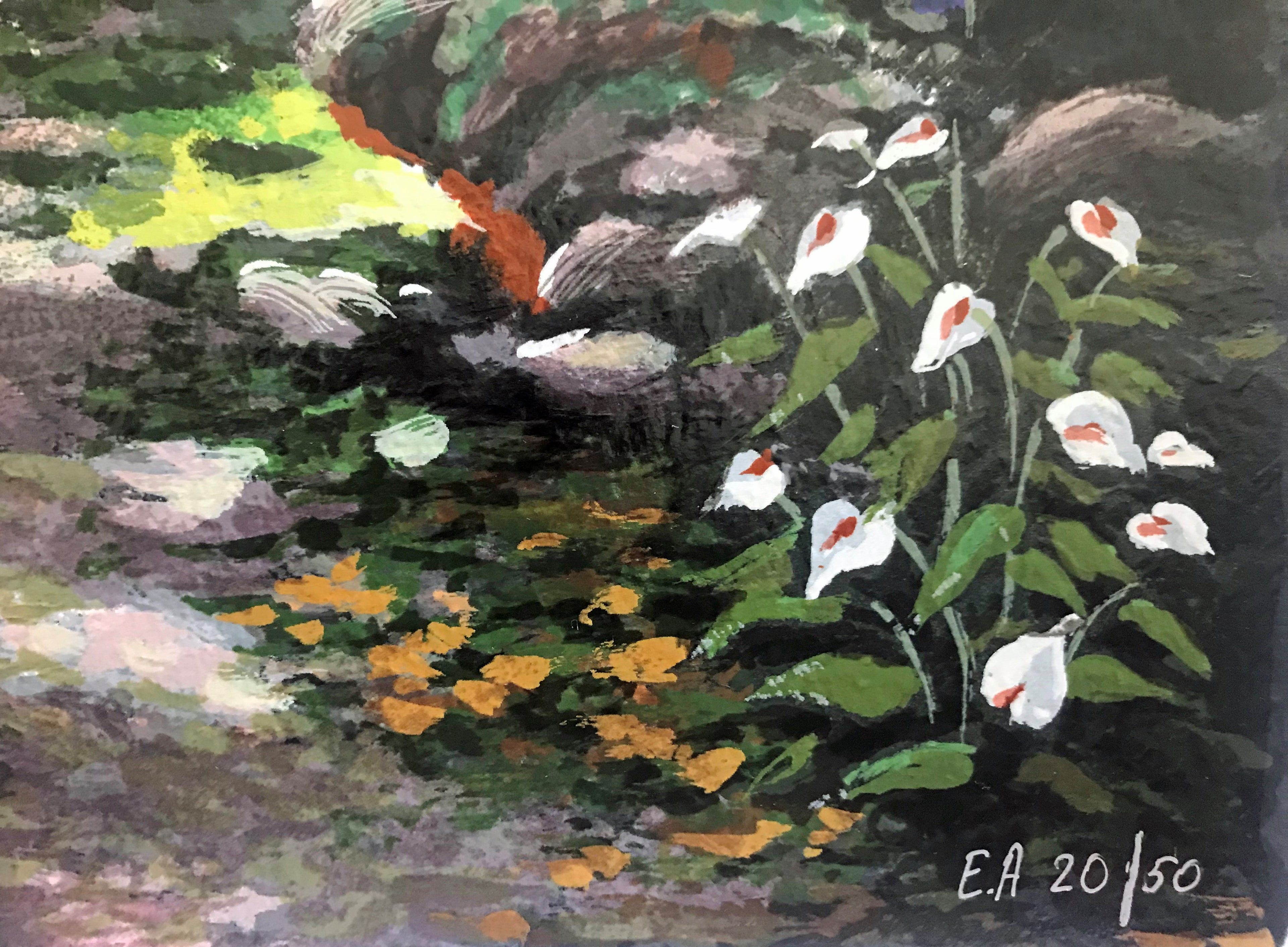 Rays of Sunshine Anatoly Metlan Artist Proof Serigraph Print Artist Hand Signed and EA Numbered