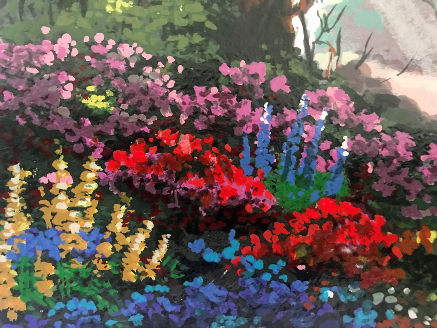 Rays of Sunshine Anatoly Metlan Artist Proof Serigraph Print Artist Hand Signed and EA Numbered