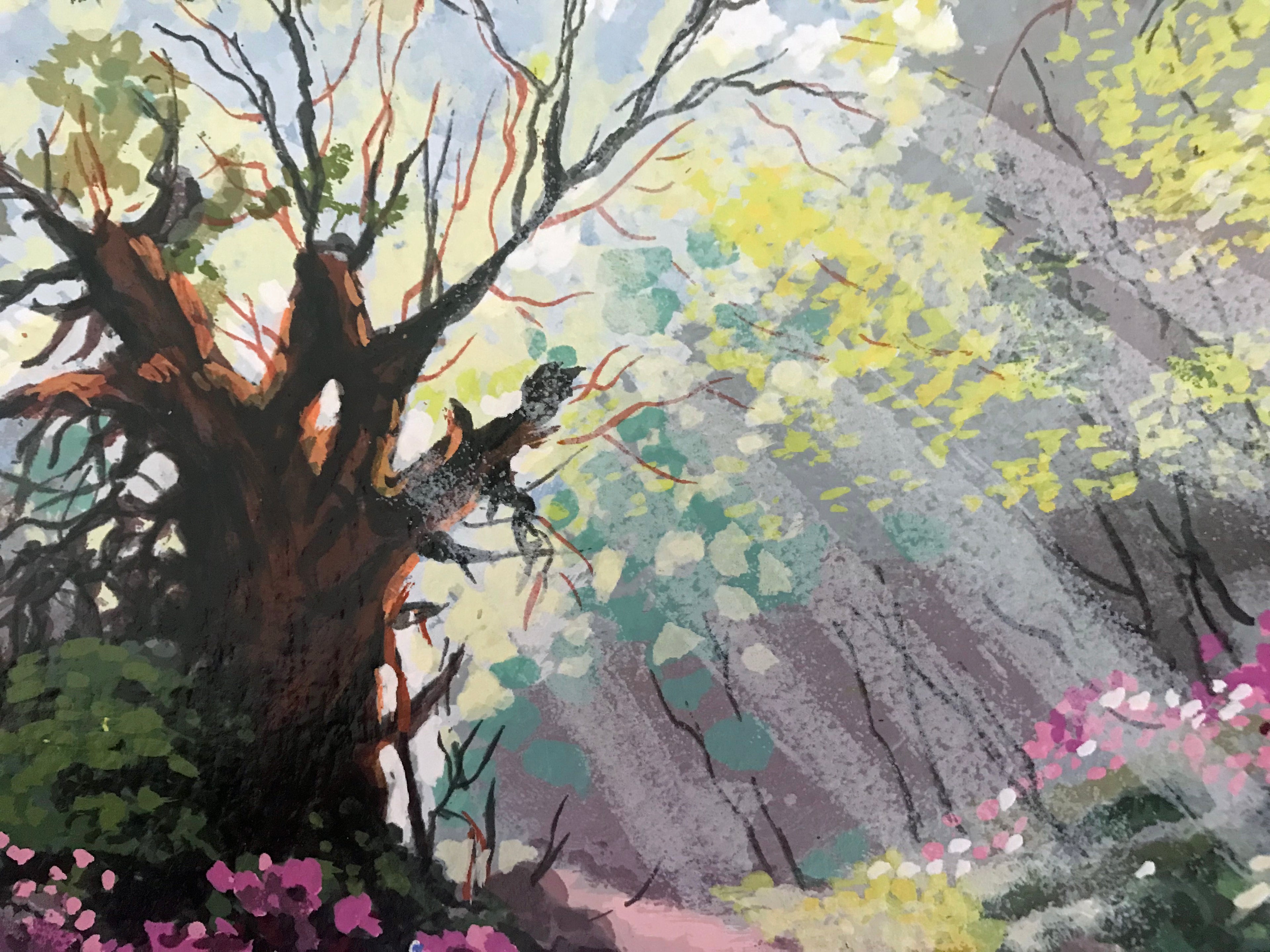 Rays of Sunshine Anatoly Metlan Artist Proof Serigraph Print Artist Hand Signed and EA Numbered