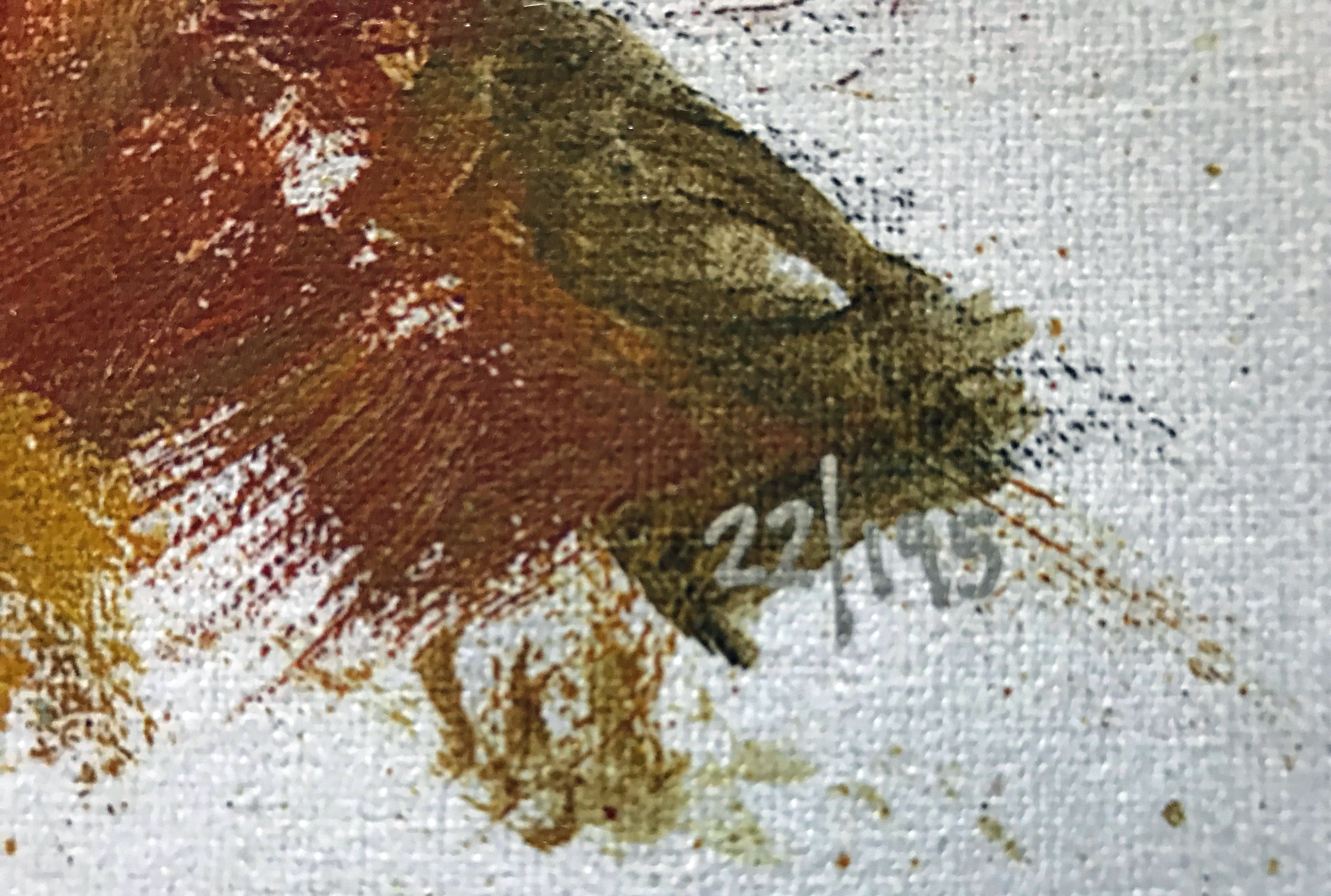 In the Field Vidan Vittorio Dangelico Canvas Giclée Print Artist Hand Signed and Numbered