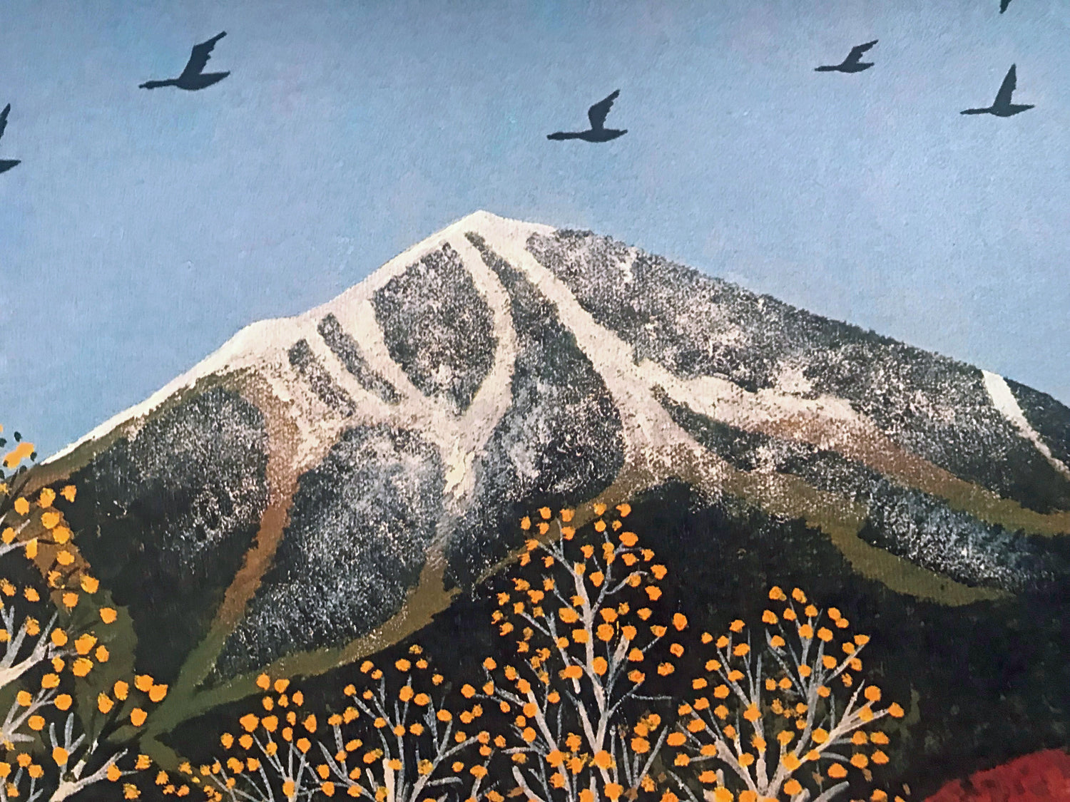 Sun Valley School Days Jane Wooster Scott Lithograph Print Artist Hand Signed and Numbered