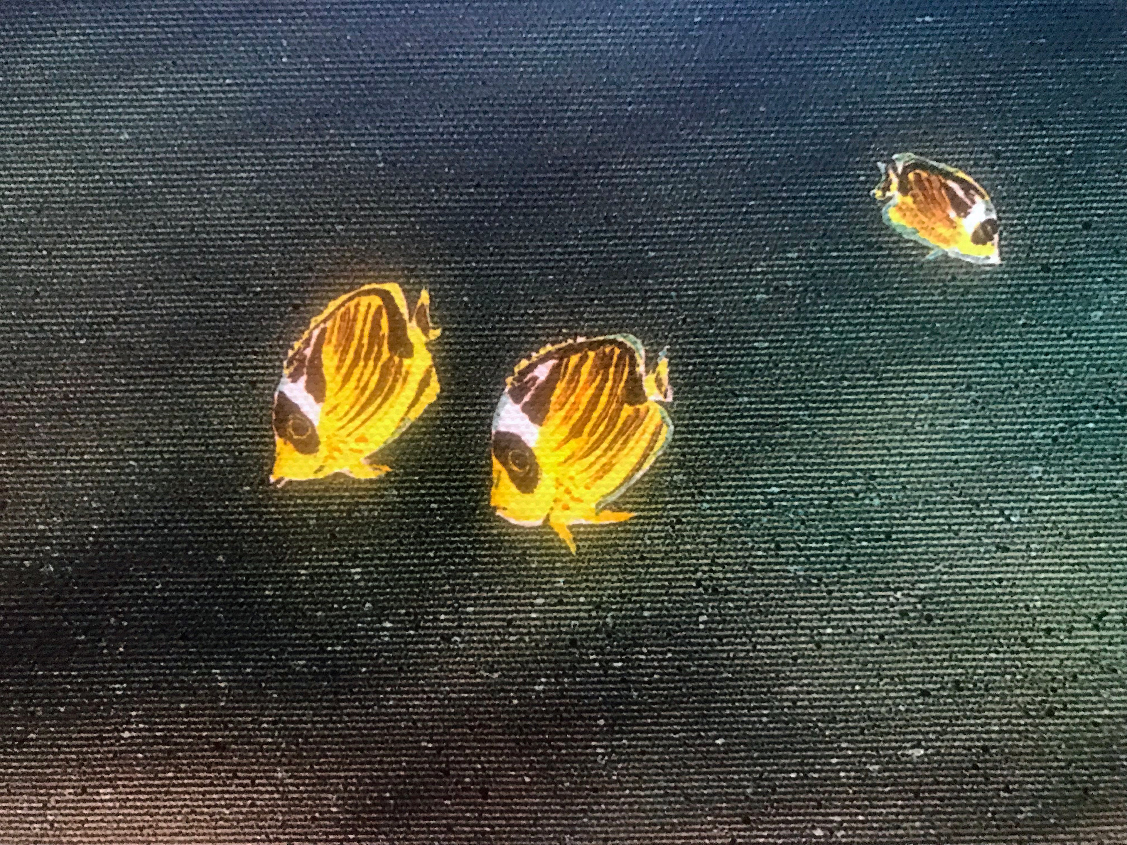 In the Company of Whales Wyland Canvas Giclée Print Artist Hand Signed and Numbered