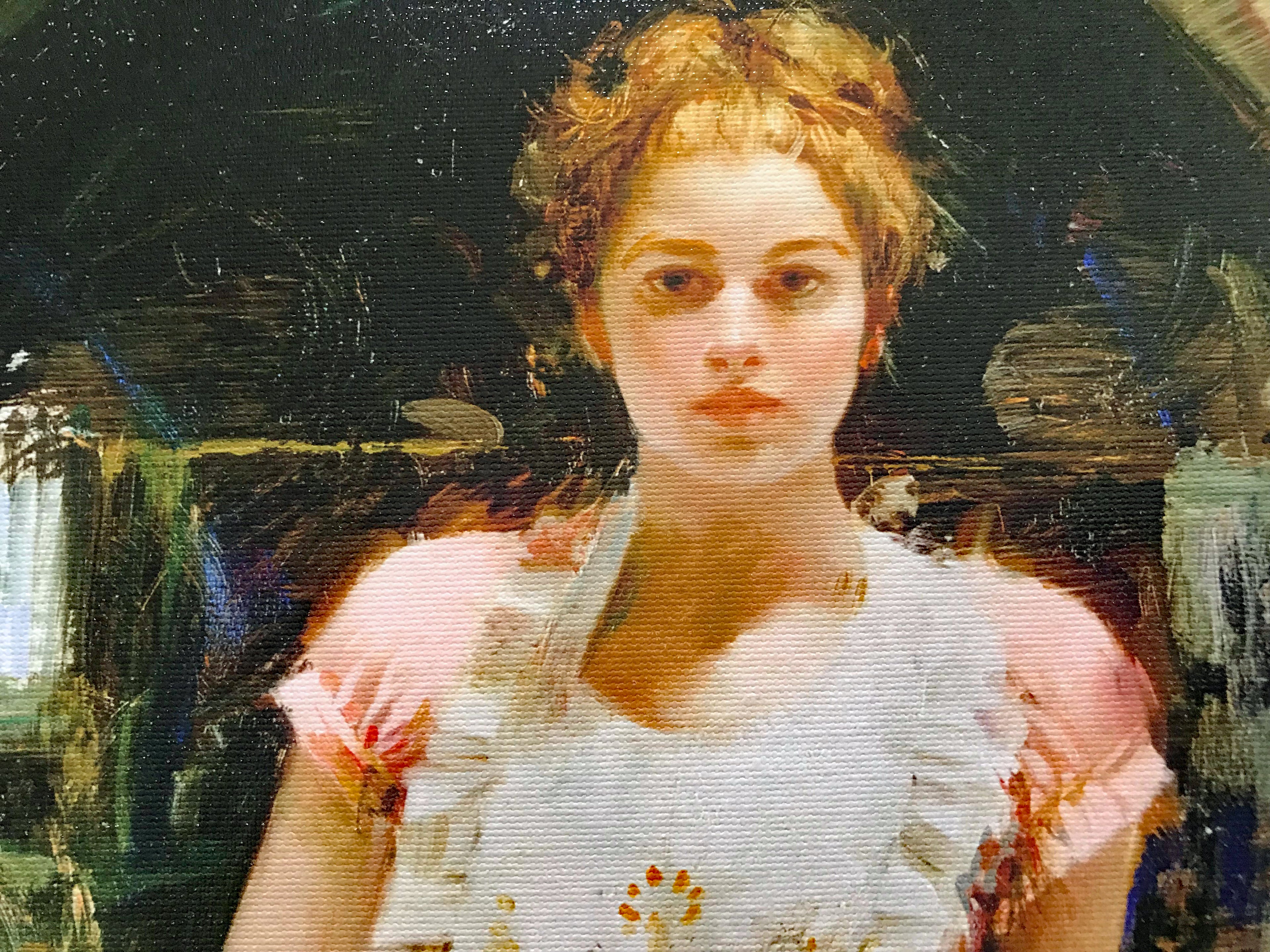 In the Glow Pino Daeni Canvas Giclée Print Artist Hand Signed and Numbered