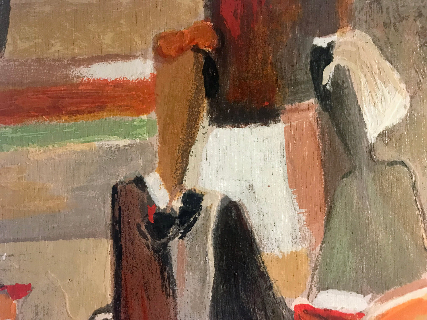 Matinee I Yuri Tremler Serigraph Print on Wood Panel Artist Hand Signed and Numbered