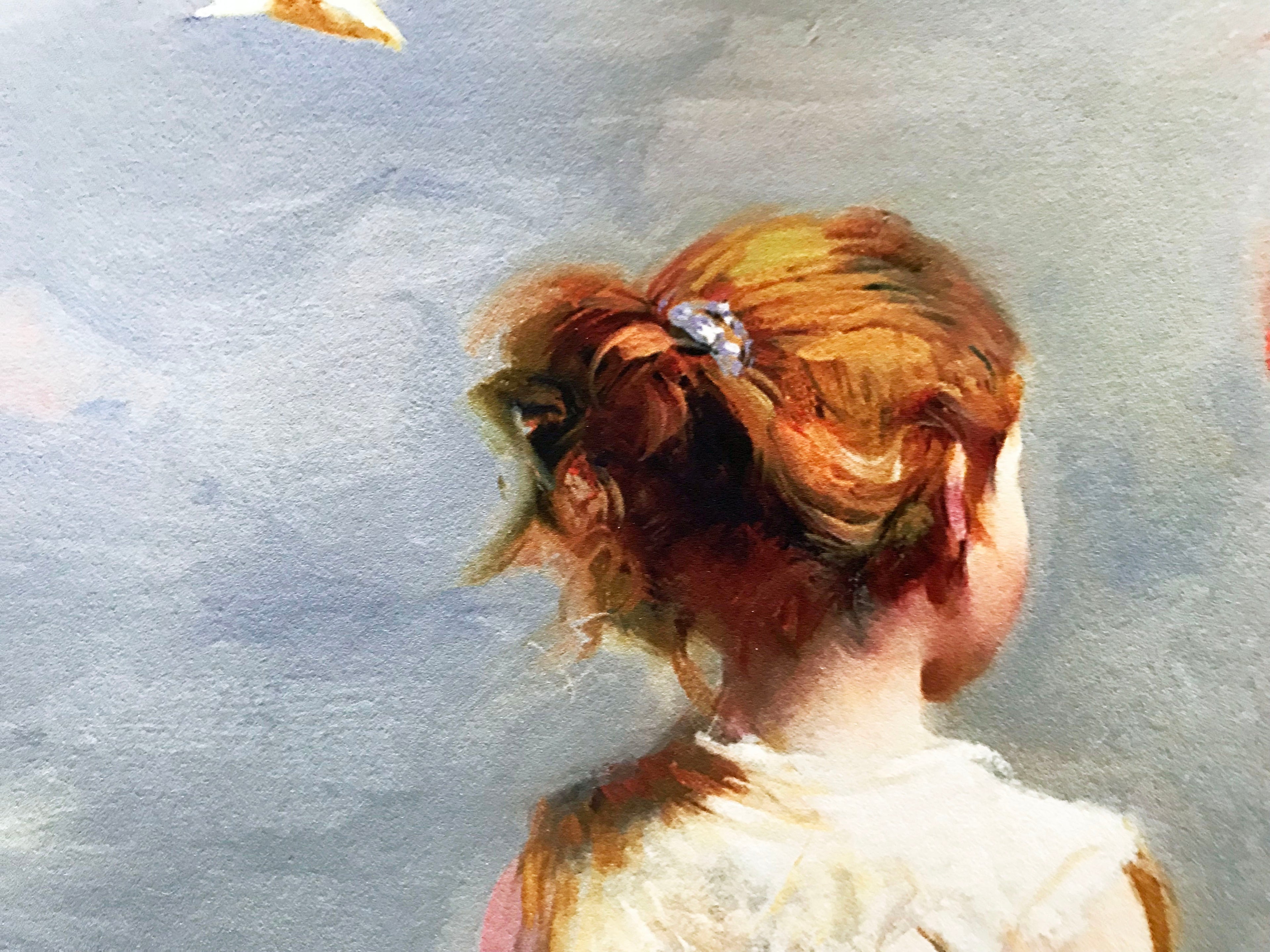Afternoon Stroll Pino Daeni Giclée Print Artist Hand Signed and Numbered