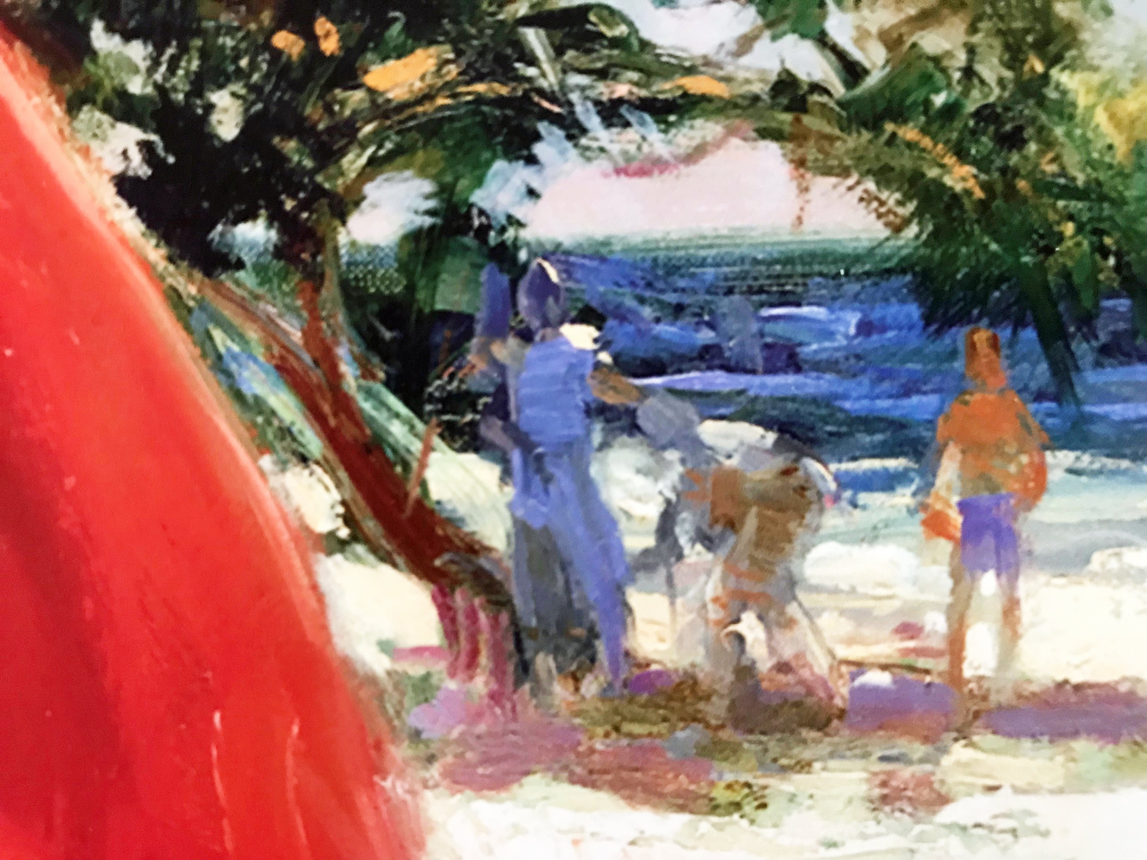 Afternoon Stroll Pino Daeni Giclée Print Artist Hand Signed and Numbered