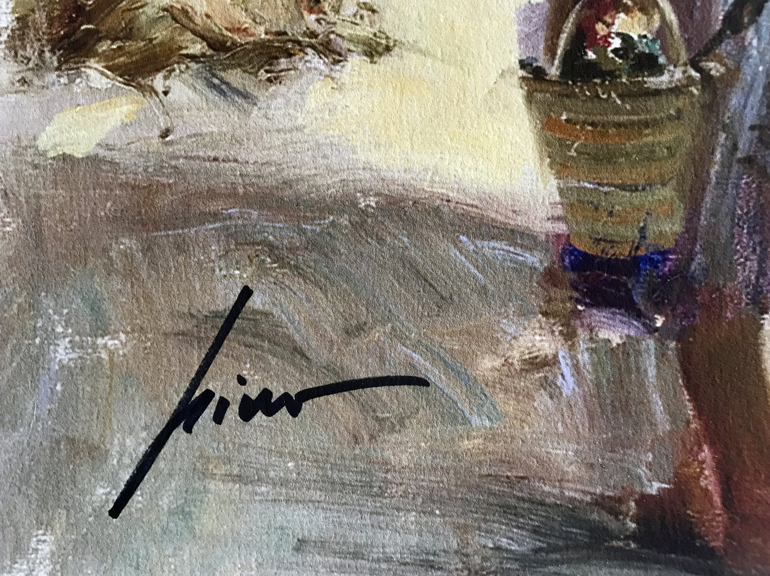 Golden Afternoon Pino Daeni Giclée Print Artist Hand Signed and Numbered