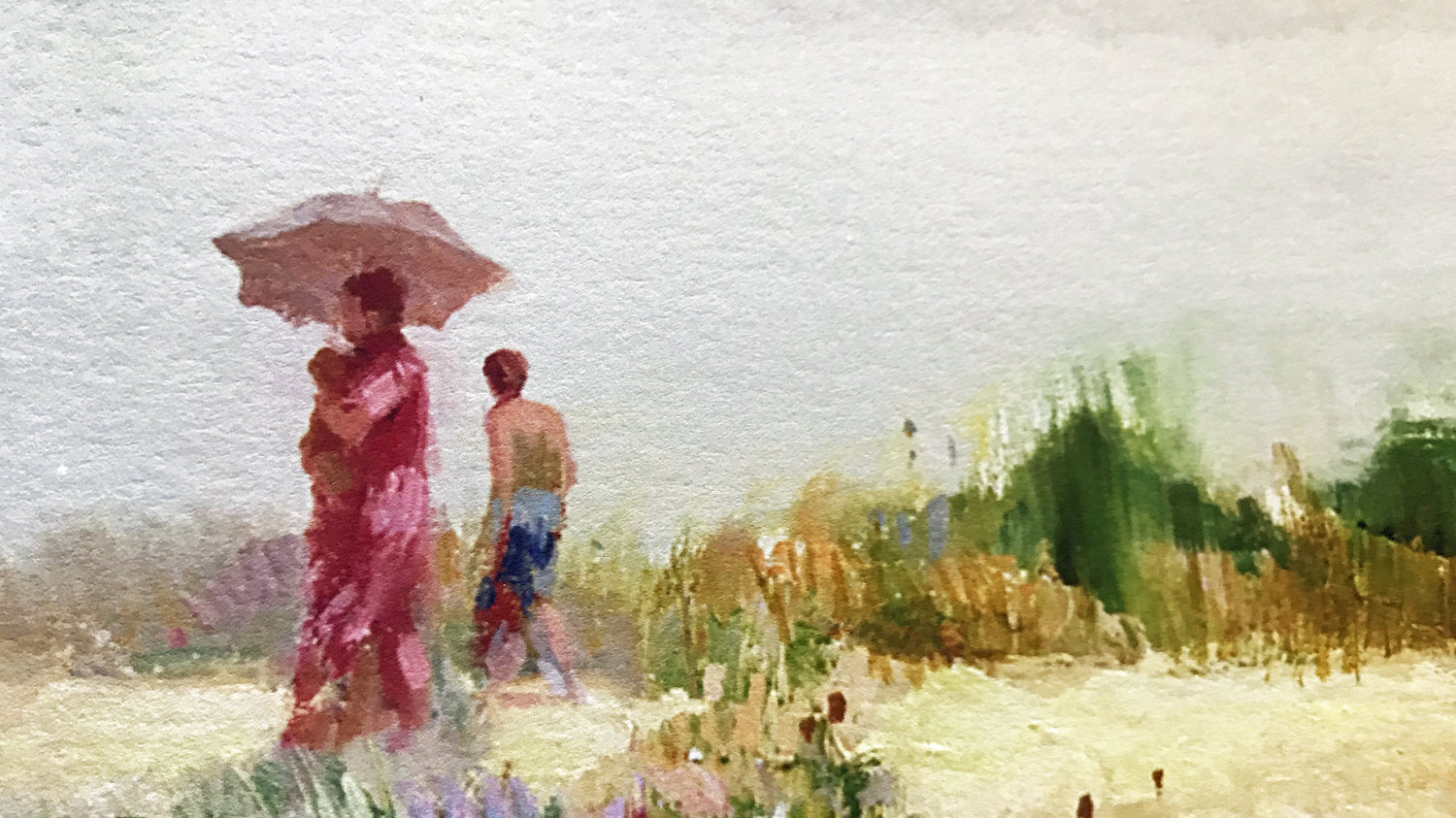 Cliffside Retreat Pino Daeni Giclée Print Artist Hand Signed and Numbered