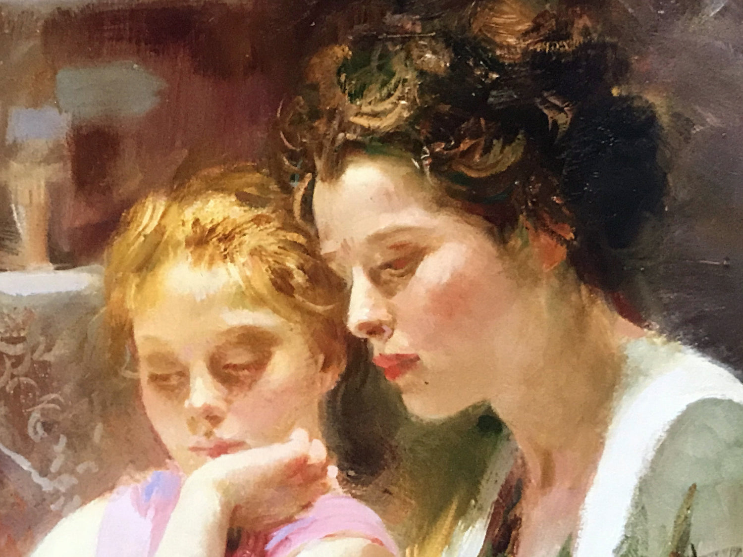 Distant Thoughts Pino Daeni Giclée Print Artist Hand Signed and Numbered