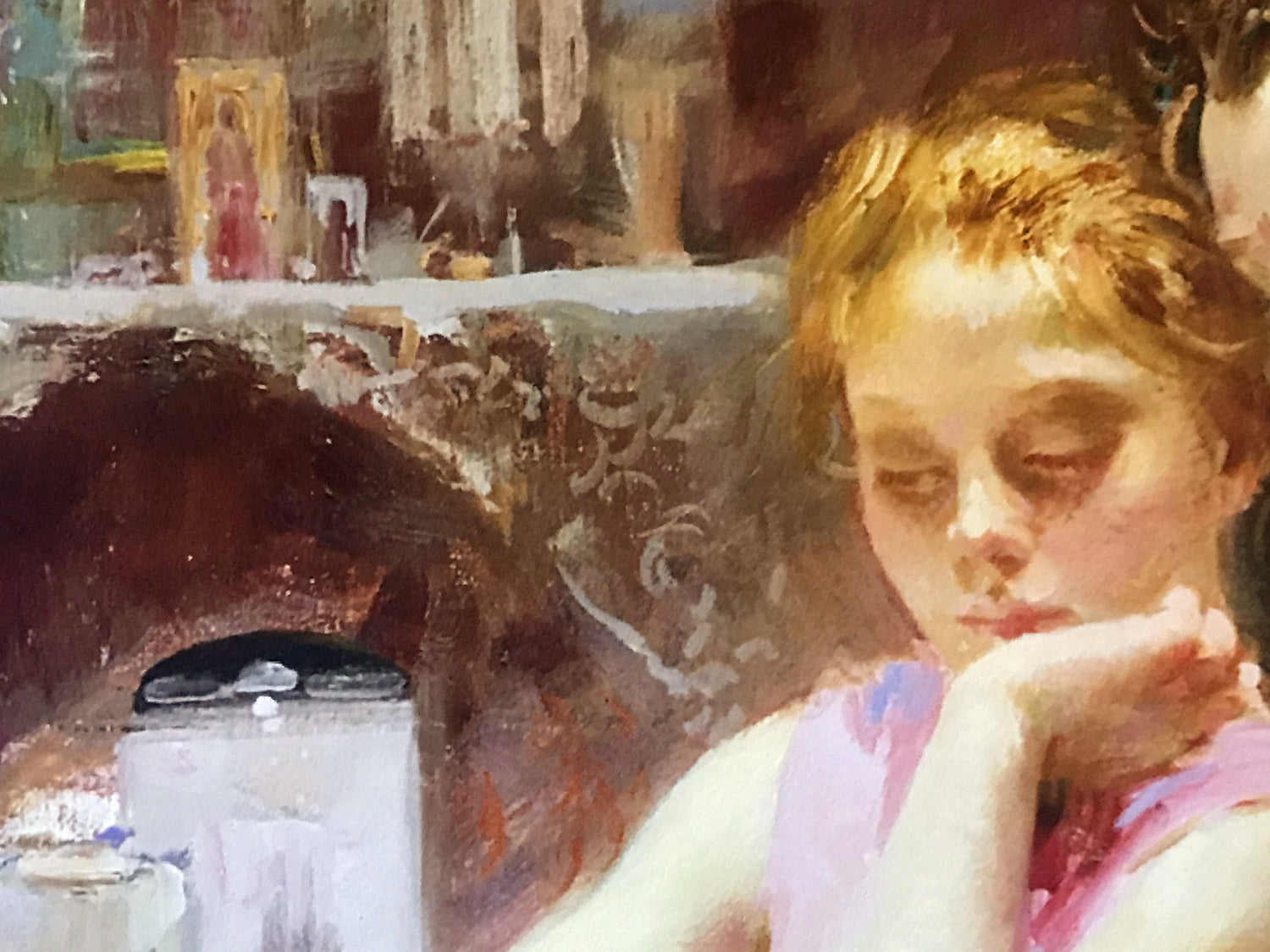 Distant Thoughts Pino Daeni Giclée Print Artist Hand Signed and Numbered