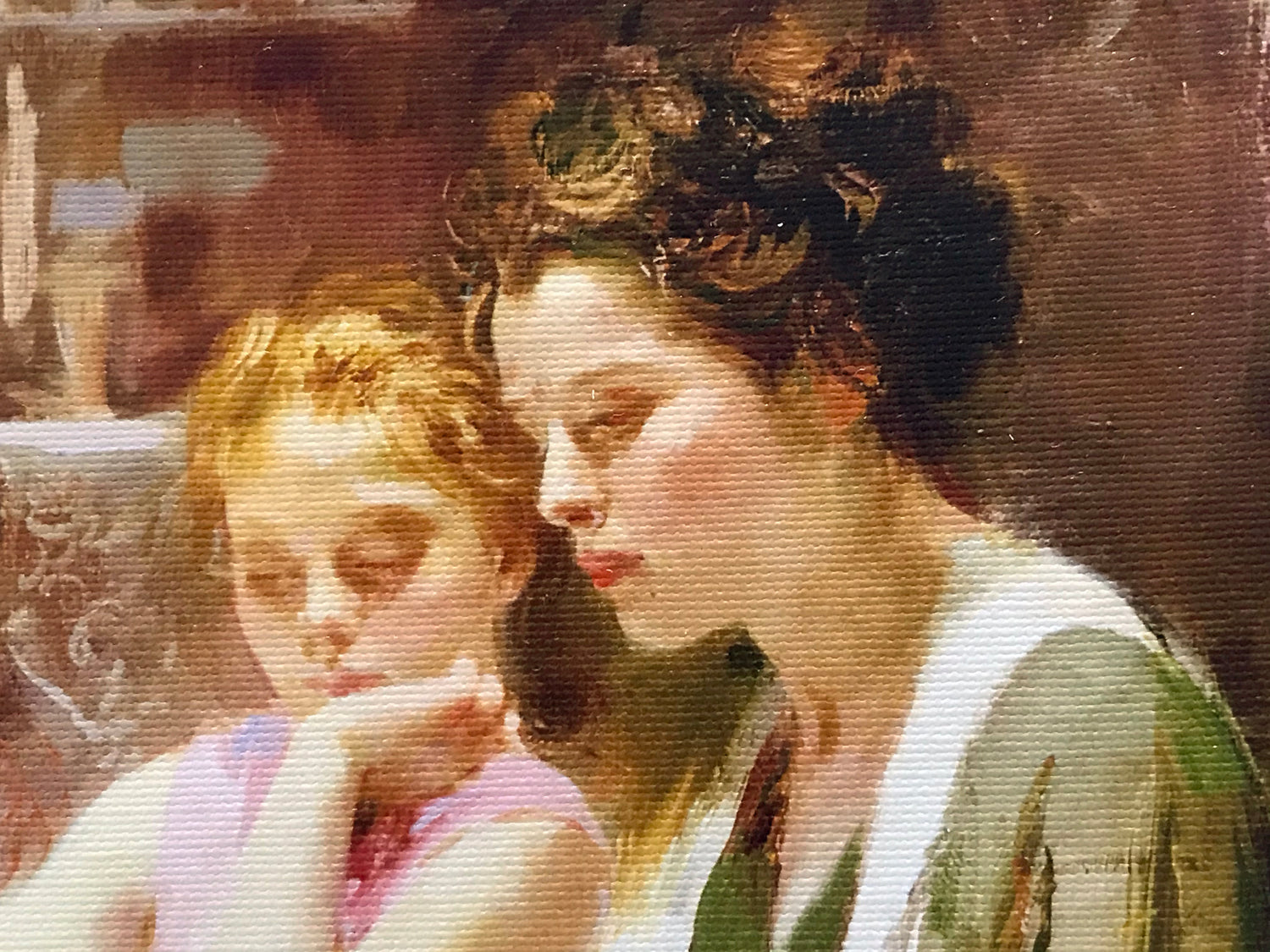 Distant Thoughts Pino Daeni Canvas Giclée Print Artist Hand Signed and Numbered