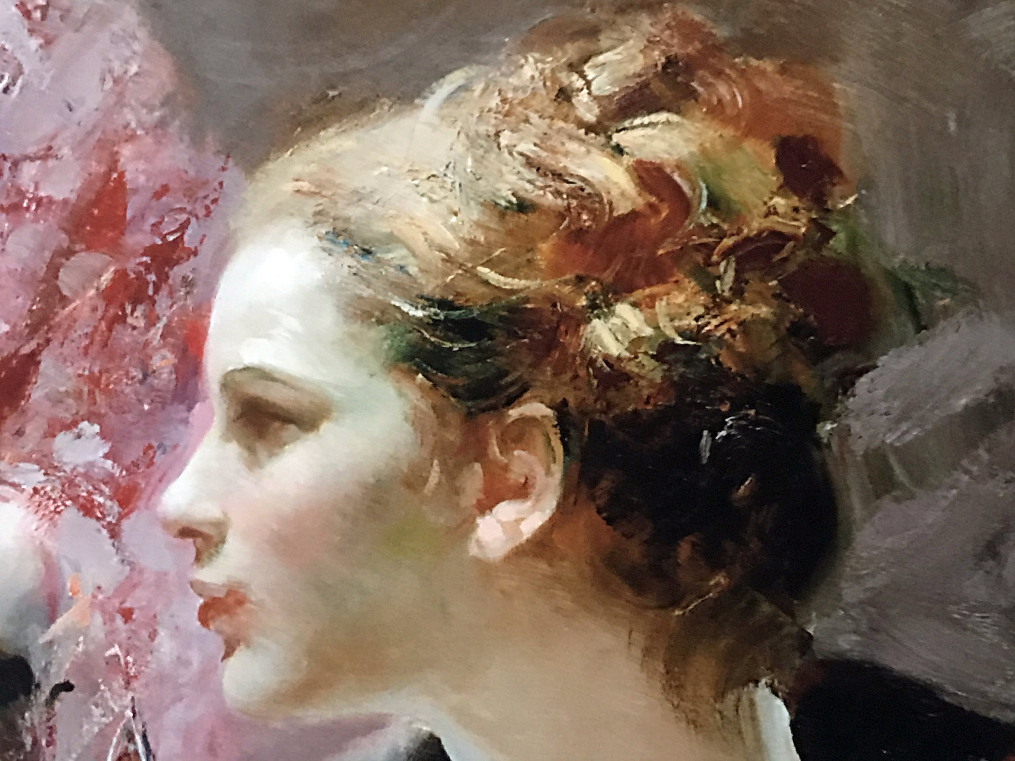After Dinner Pino Daeni Giclée Print Artist Hand Signed and Numbered