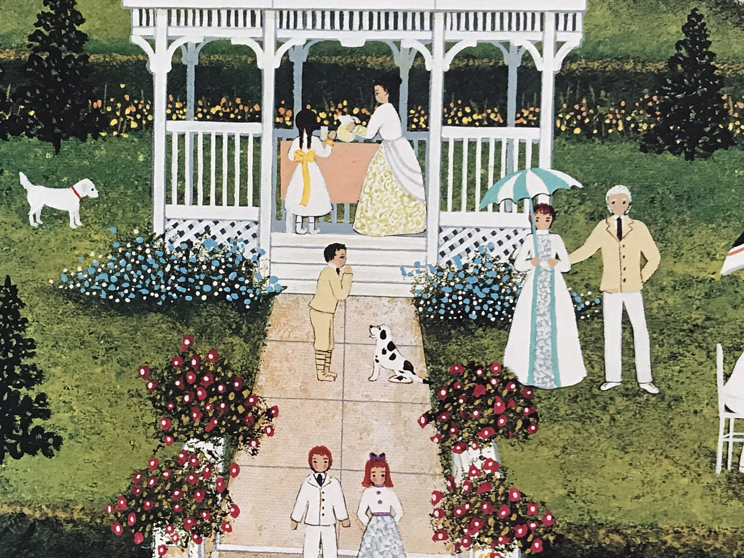 Southern Serendipity Jane Wooster Scott Lithograph Print Artist Hand Signed and Numbered