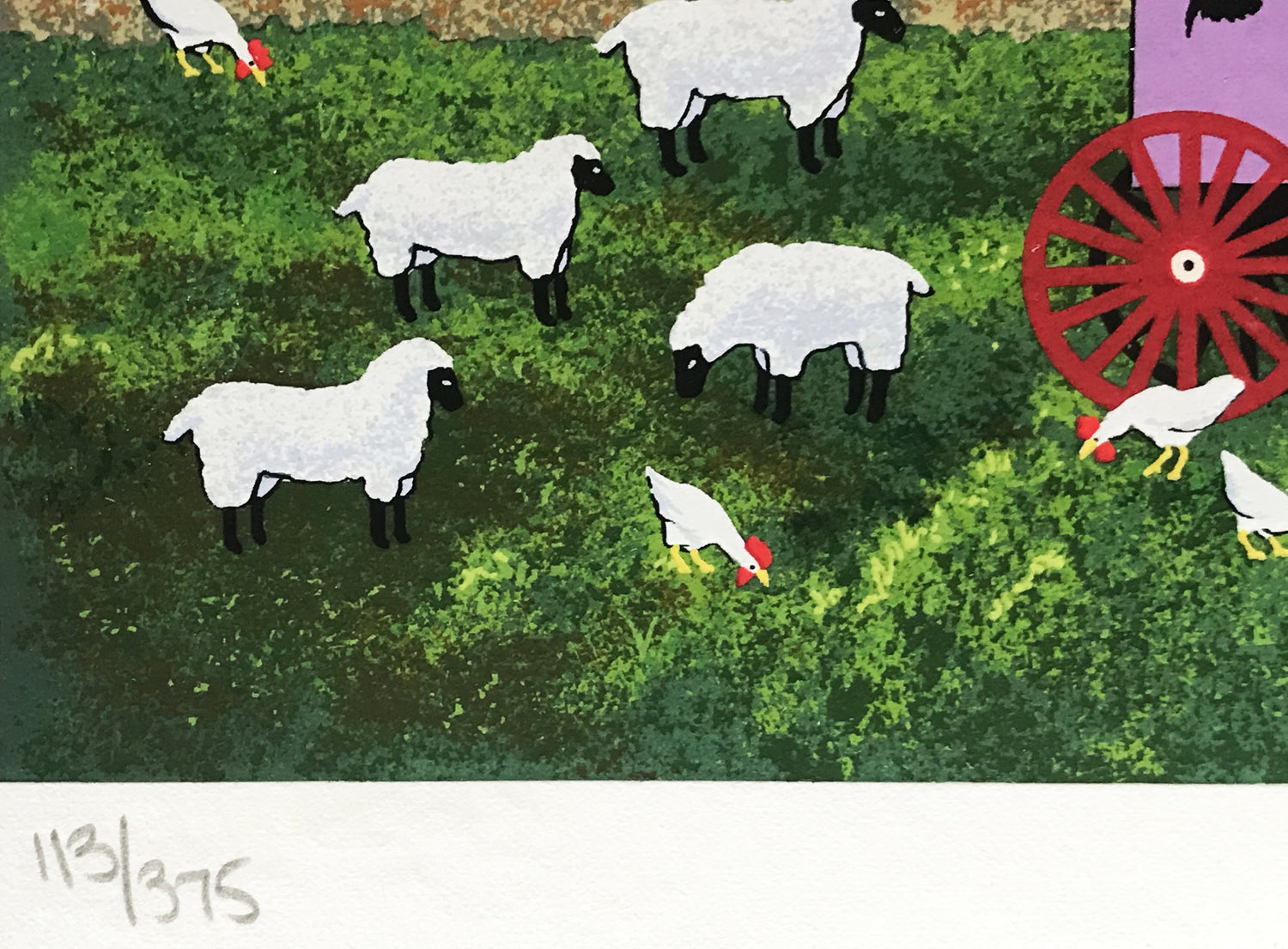 Sweet Corn and Summer Dreams Jane Wooster Scott Serigraph Print Artist Hand Signed and Numbered